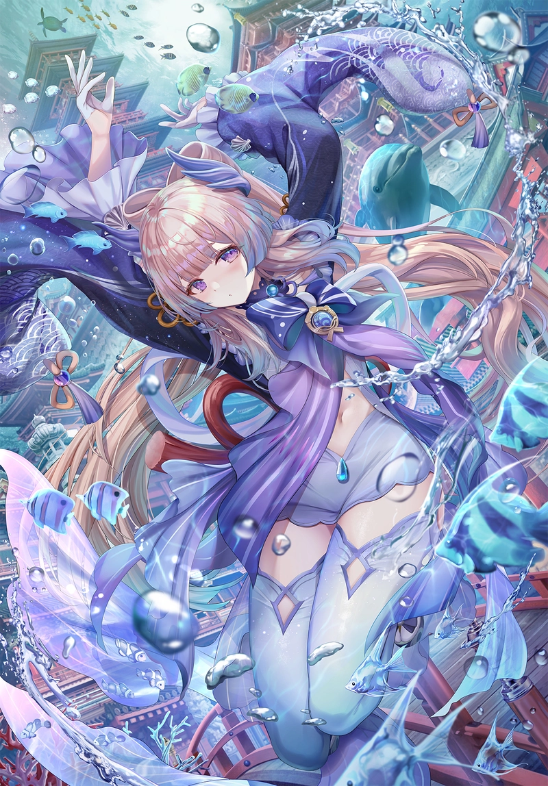 ảnh kokomi Genshin Impact cute
