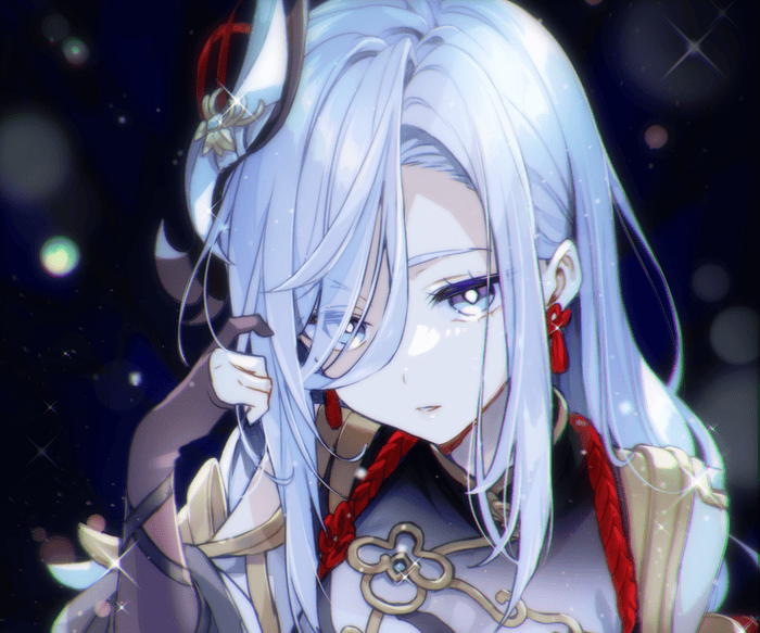 ảnh Shenhe anime ngầu