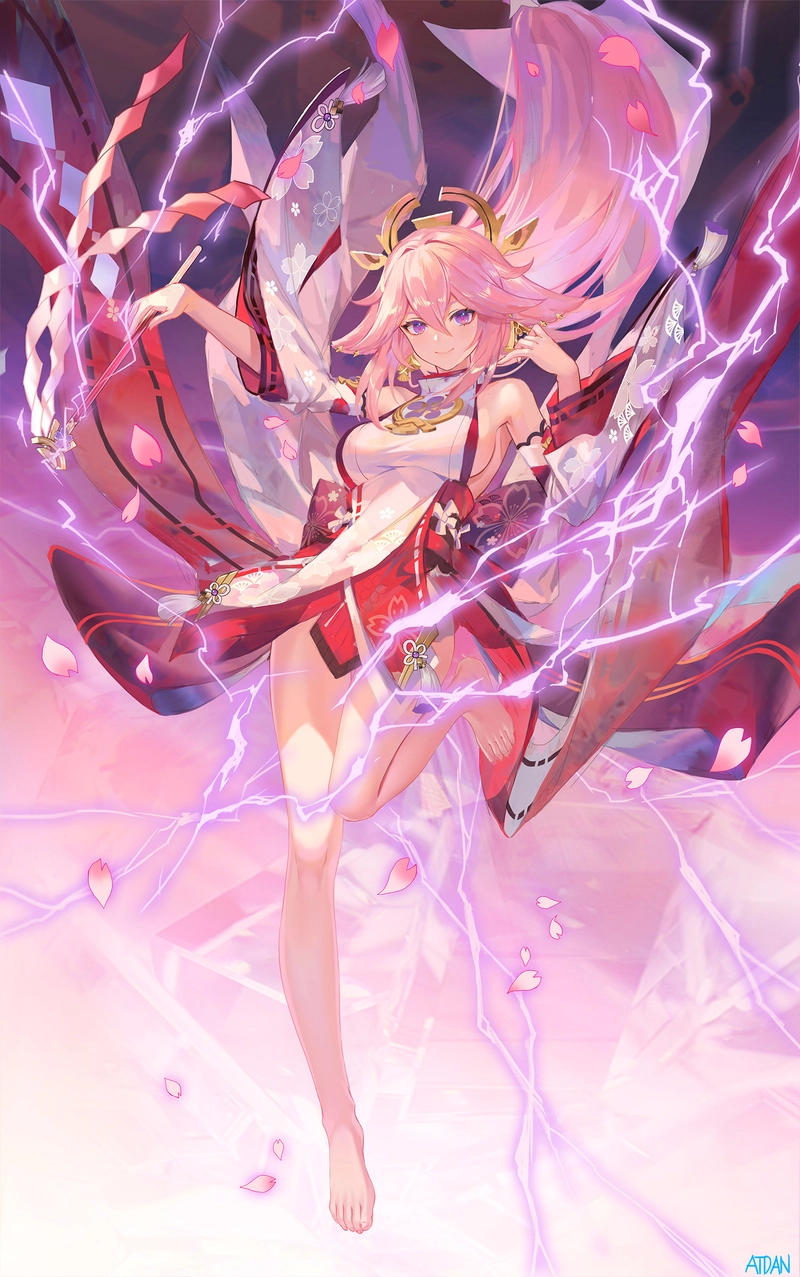 ảnh Yae Miko anime 4K
