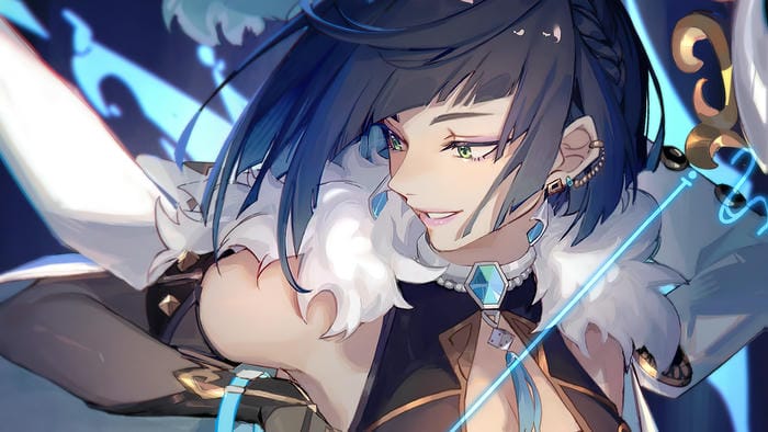 ảnh Yelan phong cách anime