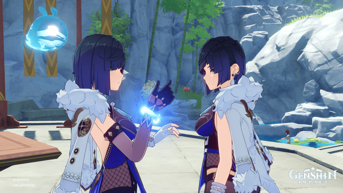 ảnh Yelan anime 3d