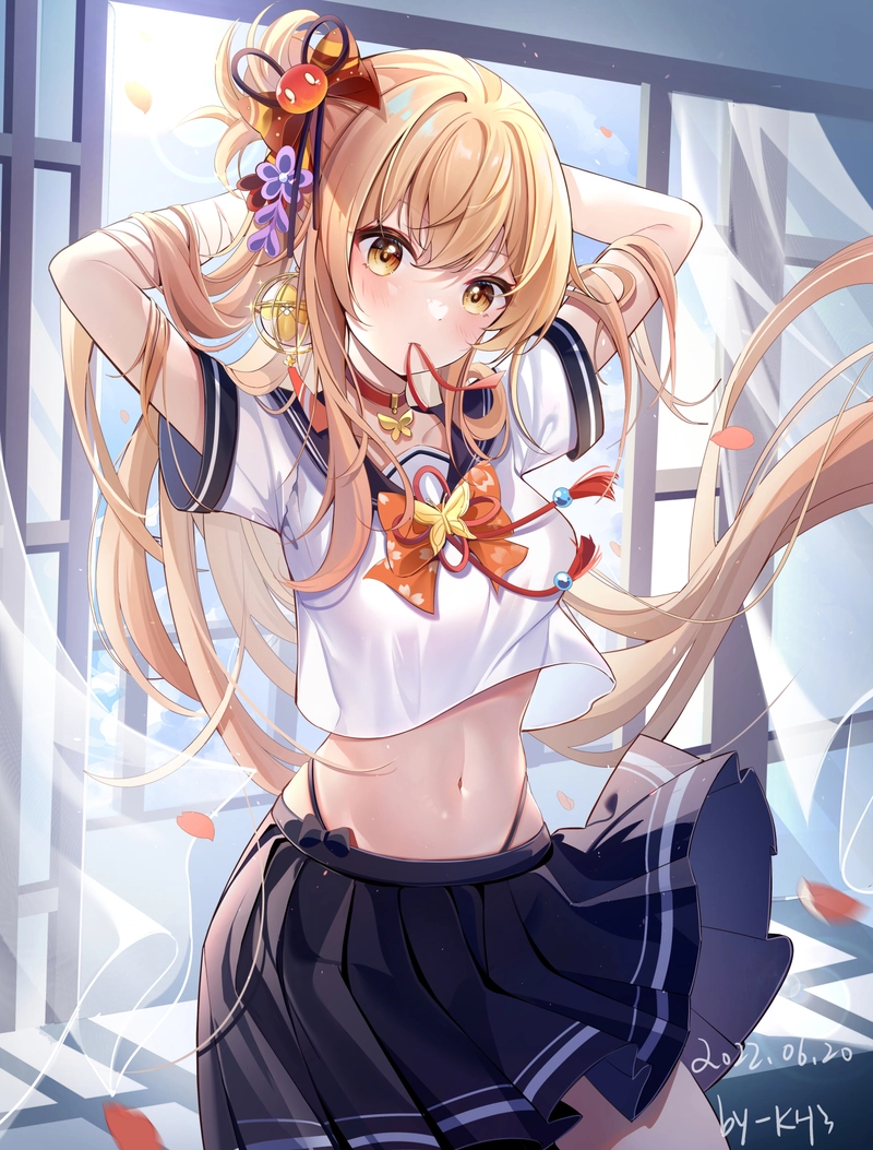 ảnh Yoimiya nữ sinh