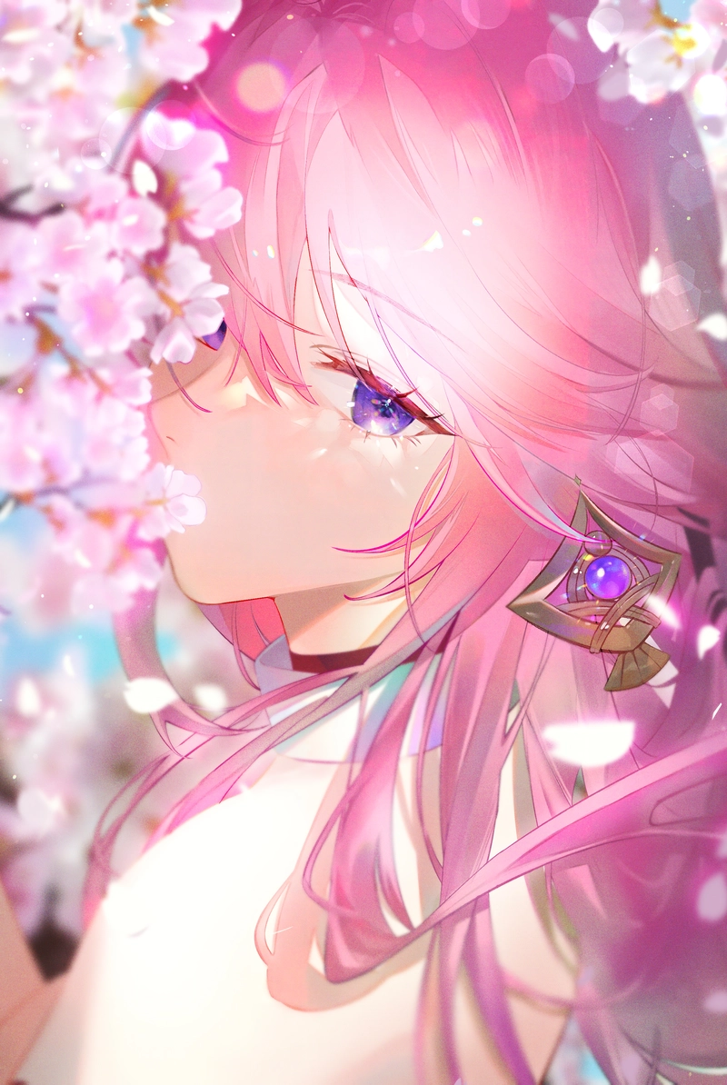 ảnh anime Yae Miko đơn giản