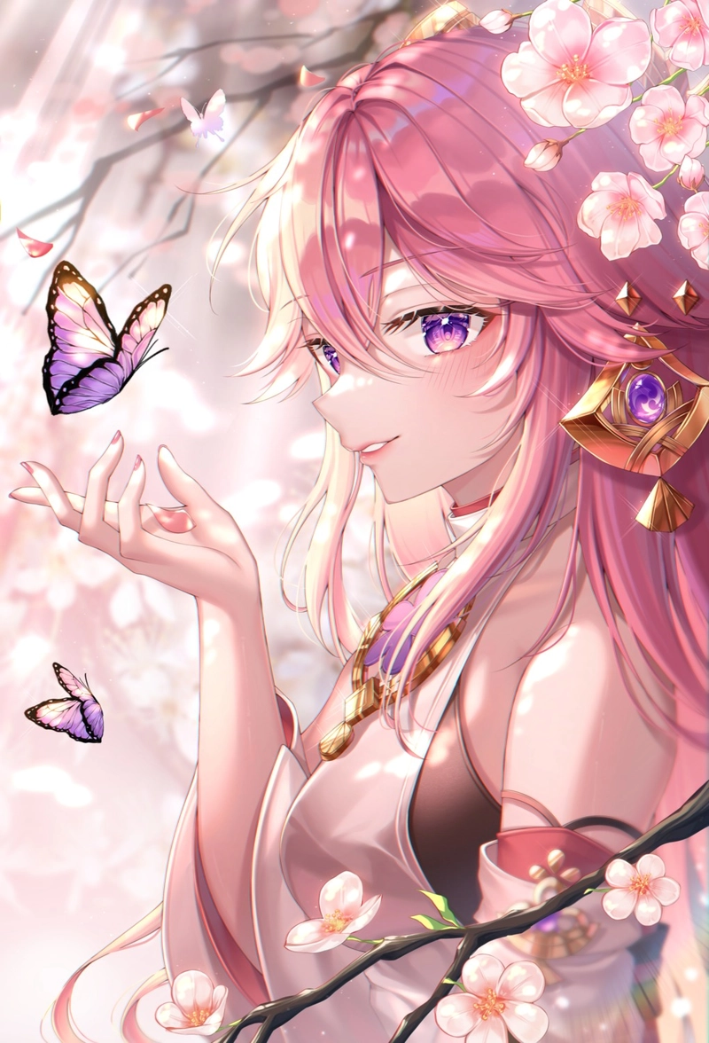 ảnh anime Yae Miko mới nhất