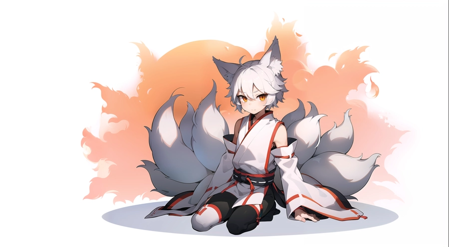 ảnh anime boy hồ ly