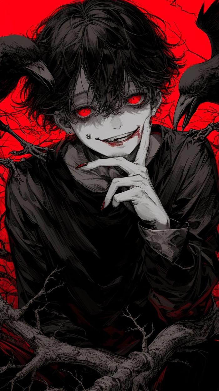 ảnh anime boy kinh dị