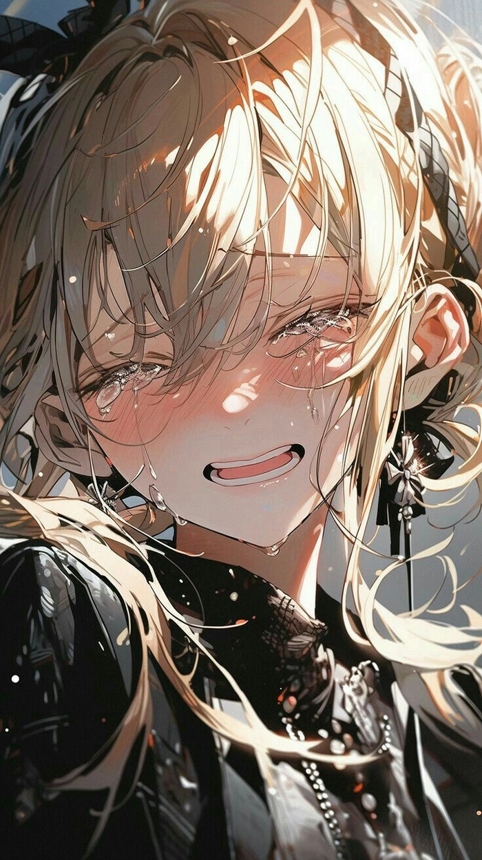 ảnh anime buồn nước mắt