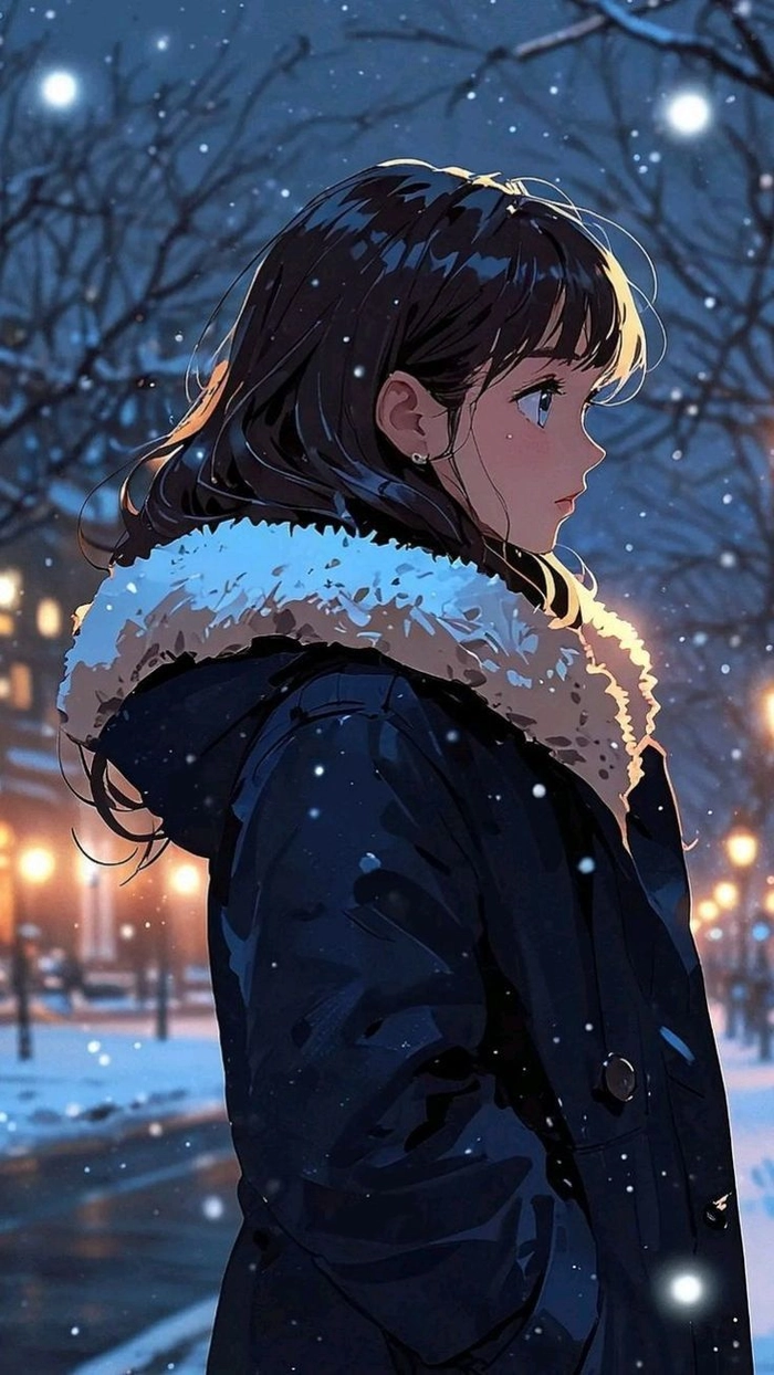 ảnh anime buồn trong đêm