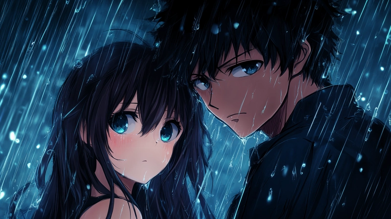 ảnh anime cặp đôi nam nữ