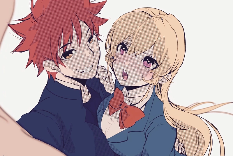 ảnh anime cặp đôi ngầu
