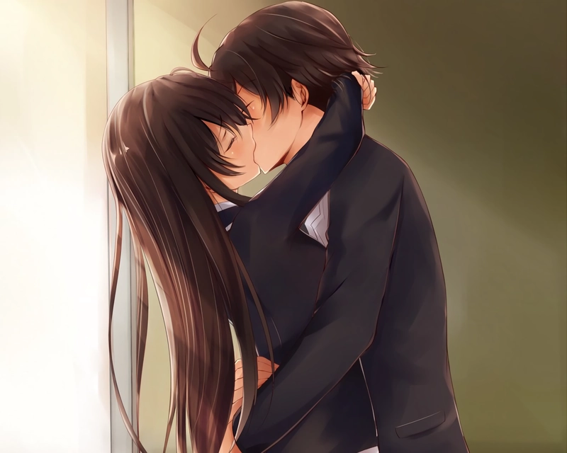 ảnh anime cặp đôi tình yêu