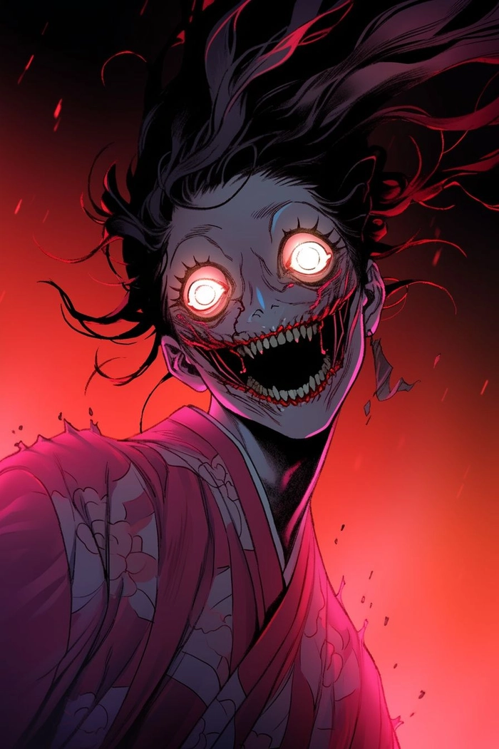 ảnh anime halloween kinh dị