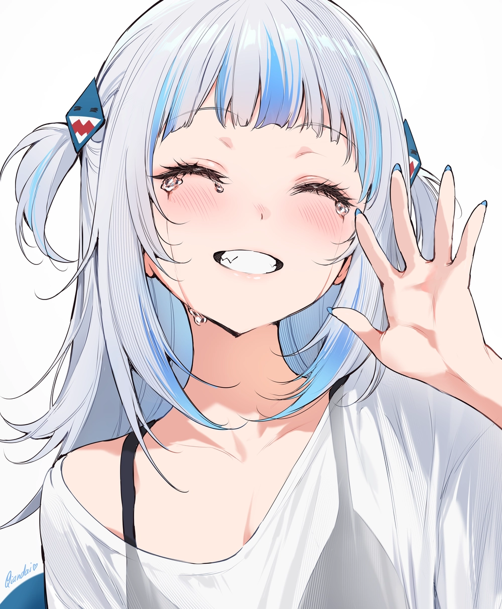 ảnh anime khóc bằng nụ cười