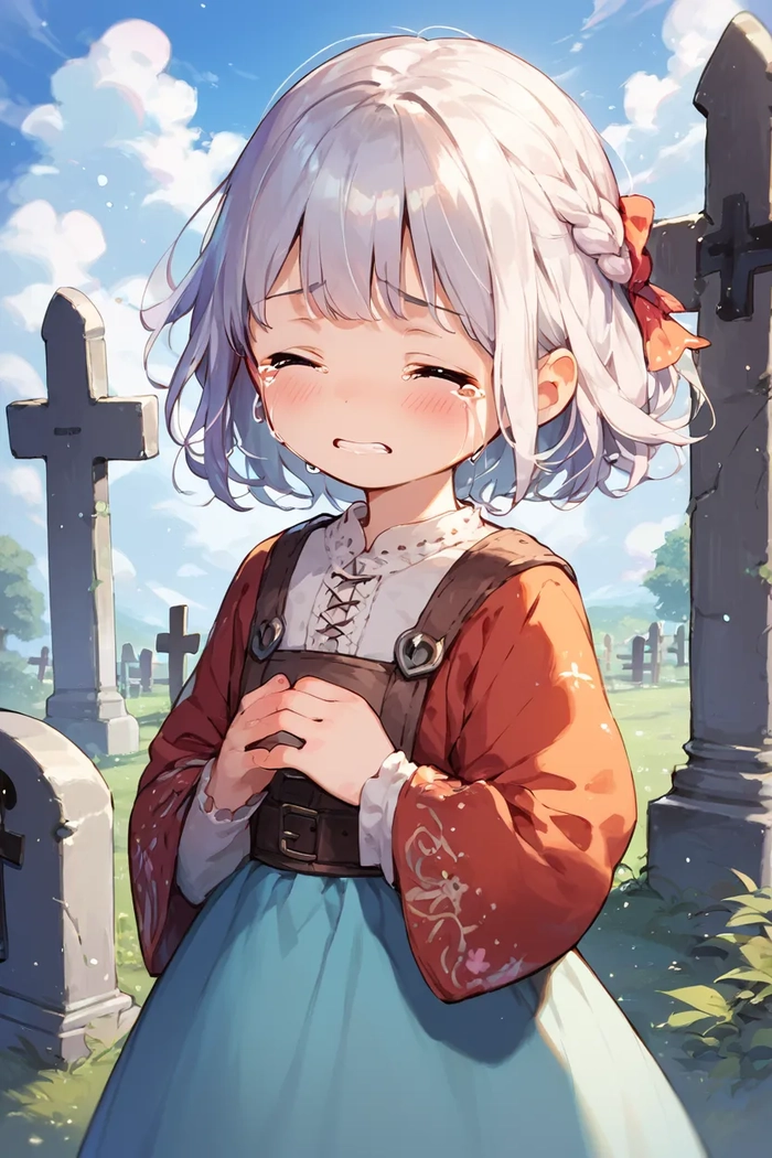 ảnh anime khóc đẹp