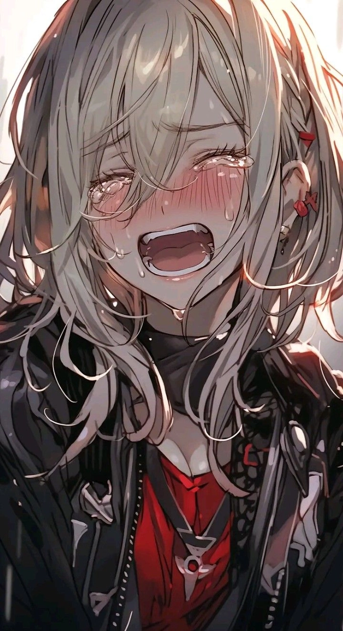 ảnh anime khóc nữ