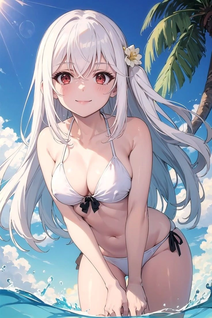 ảnh anime mặc đồ bơi đẹp