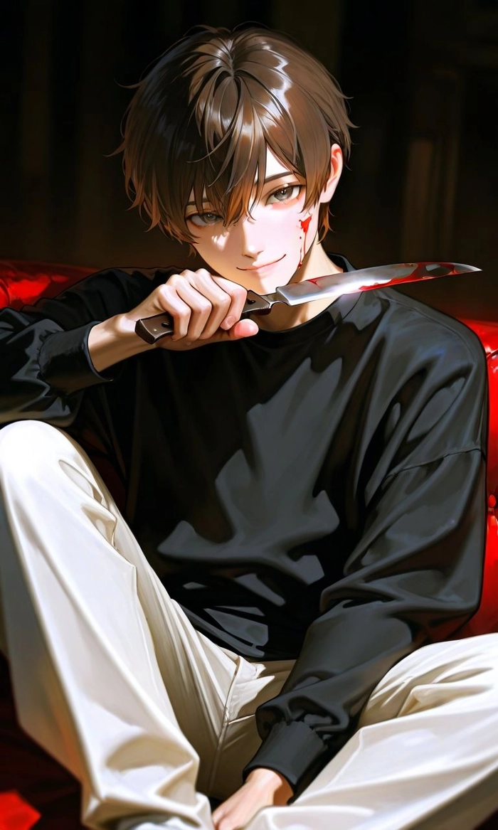 ảnh anime nam ngầu cầm kiếm