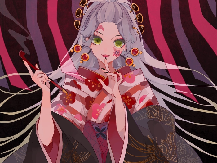 ảnh anime nữ ác quỷ ngầu