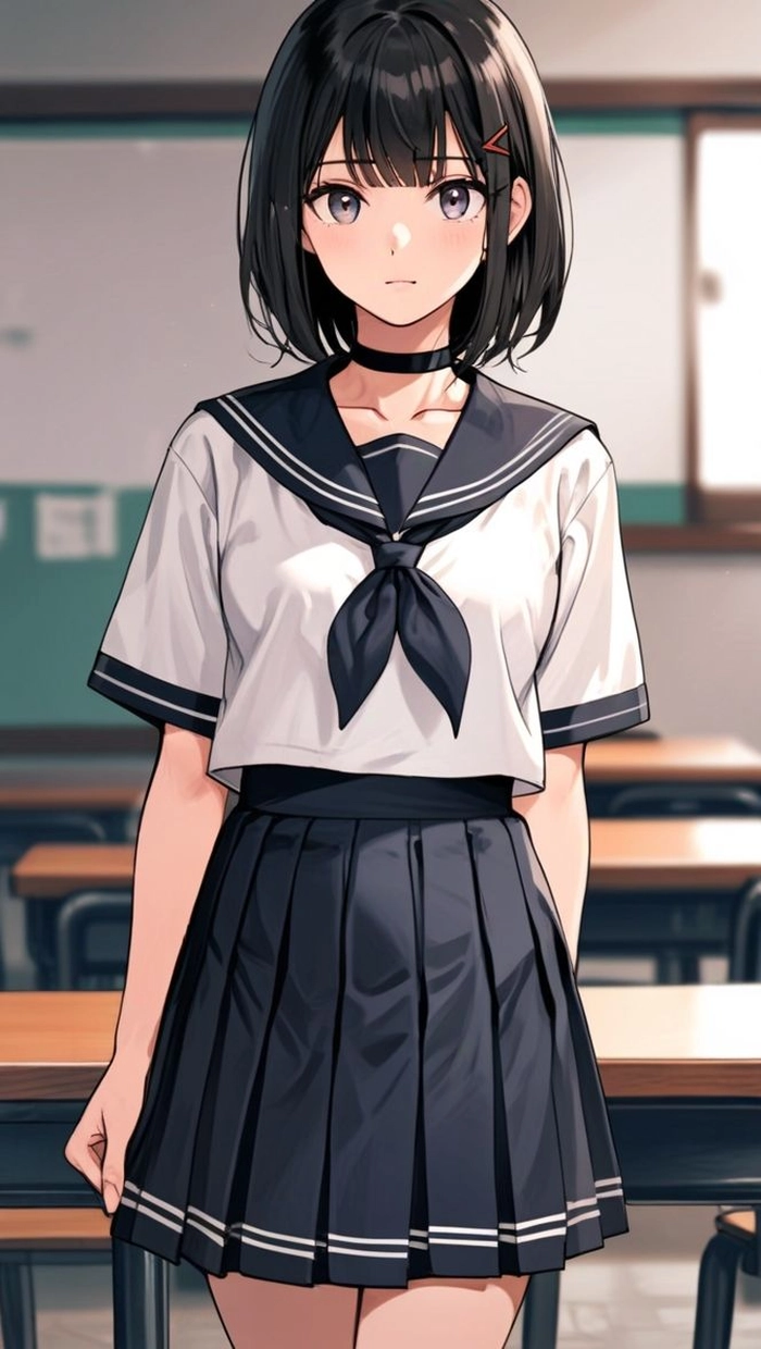 ảnh anime nữ học sinh đẹp nhất