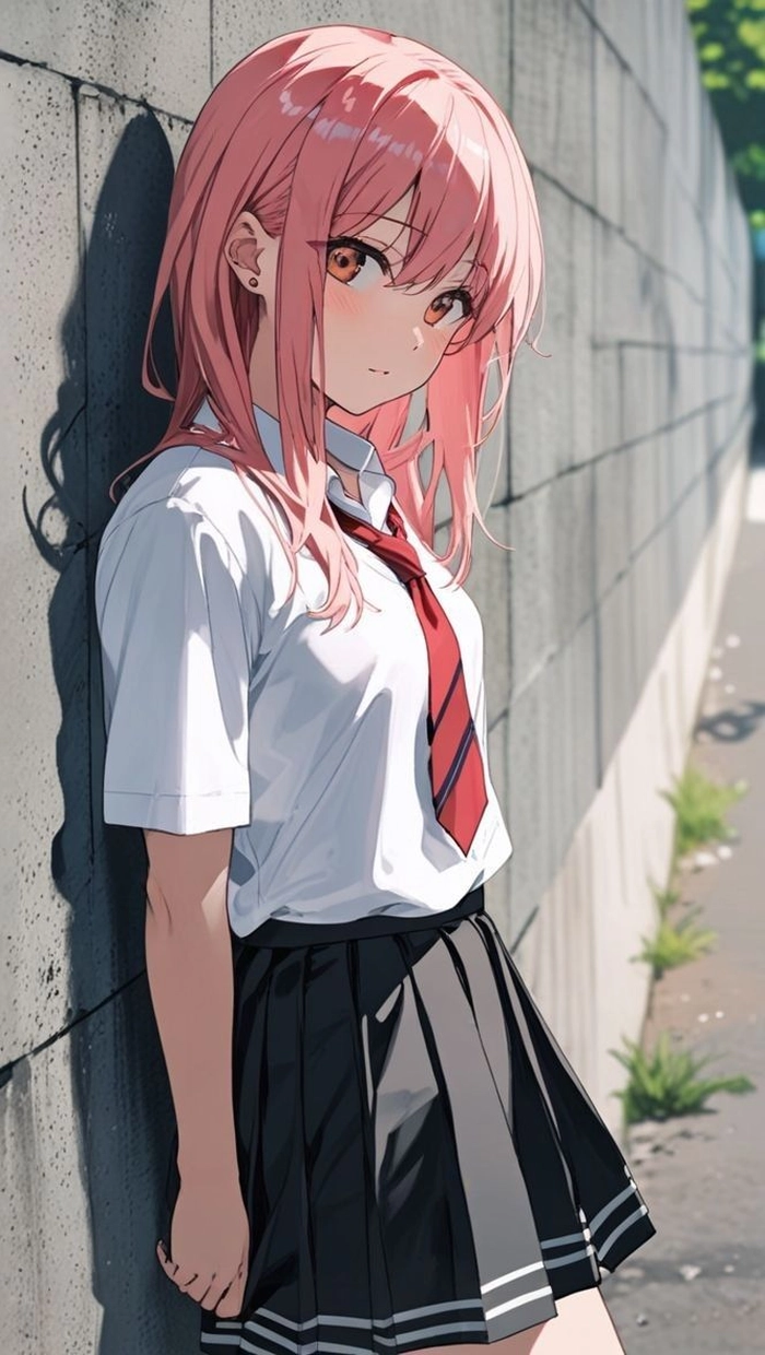 ảnh anime nữ sinh dễ thương nhất