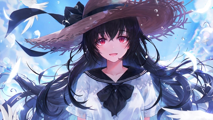 ảnh anime nữ sinh ngầu