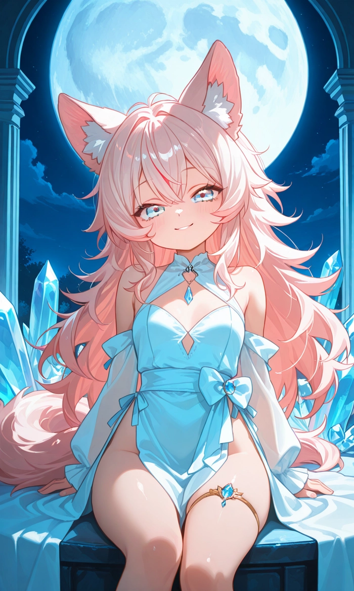 ảnh anime nữ tóc hồng cute