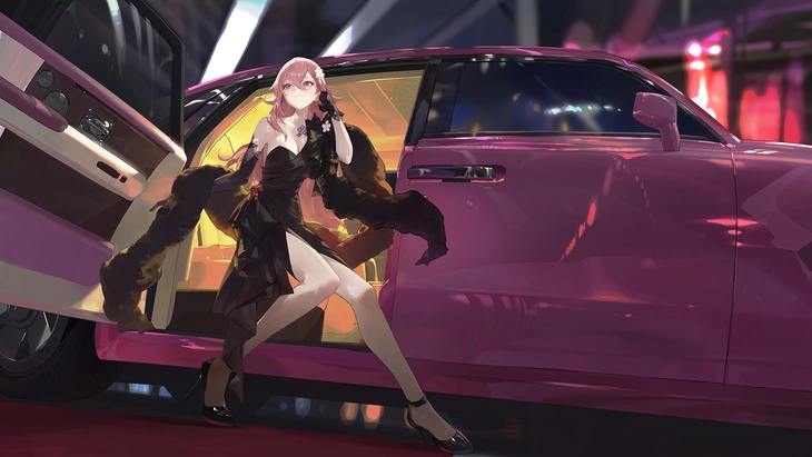 ảnh avatar ngầu nữ anime