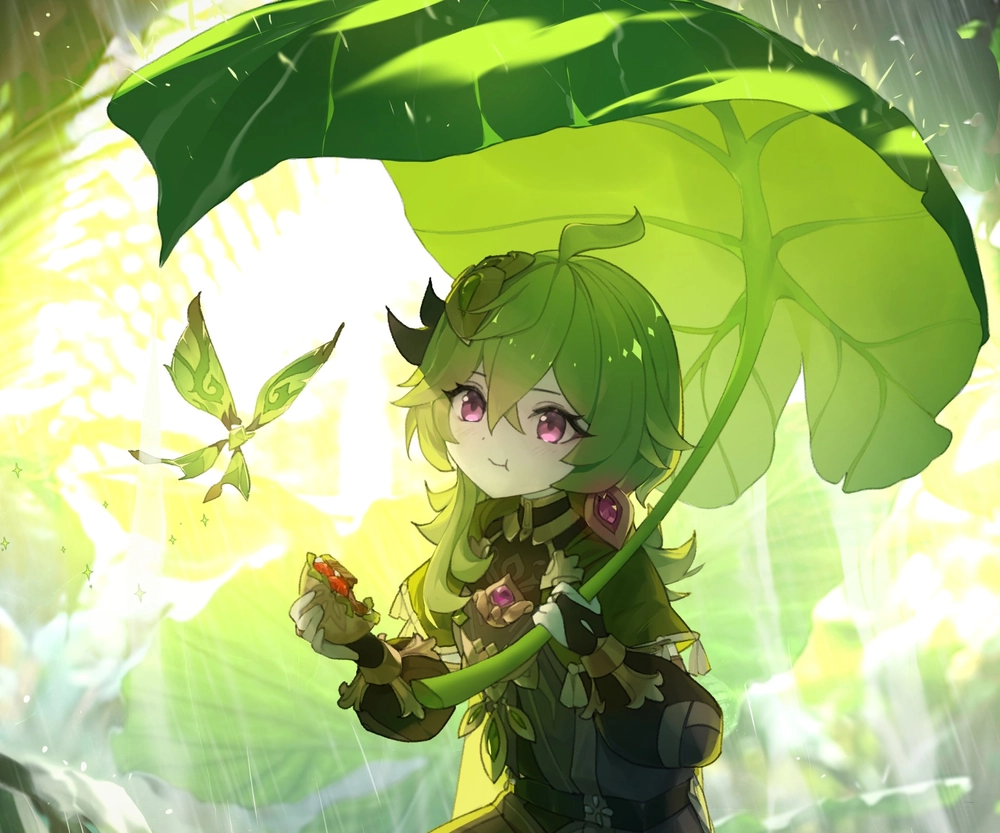 ảnh collei genshin impact anime