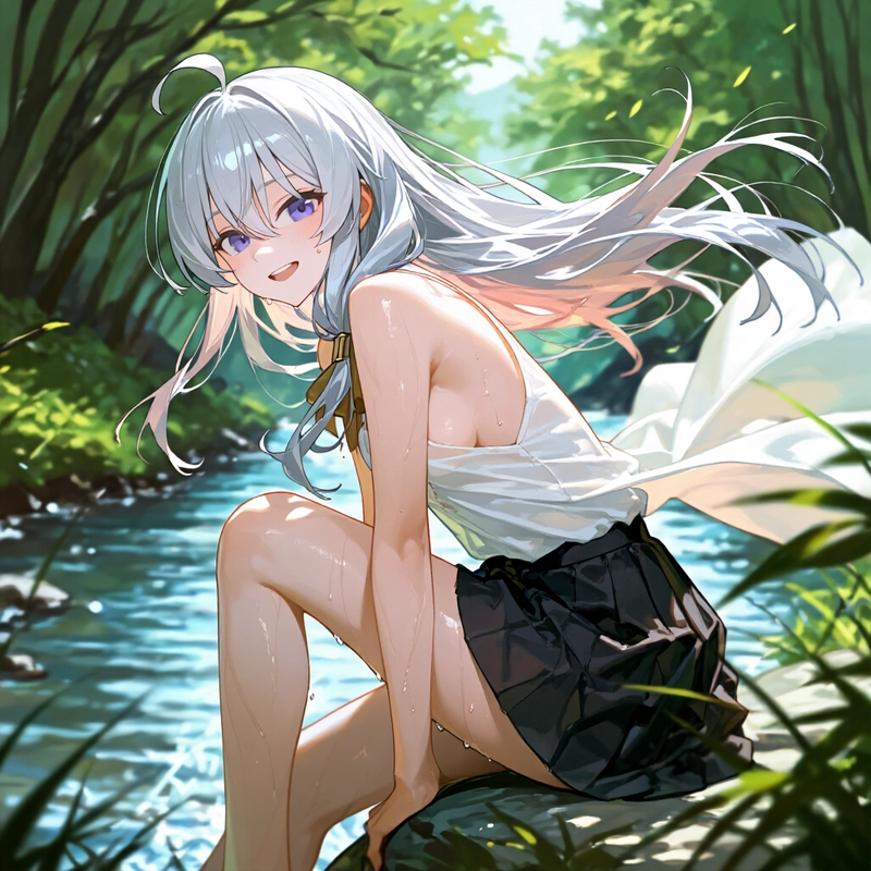 elaina hình nền dễ thương