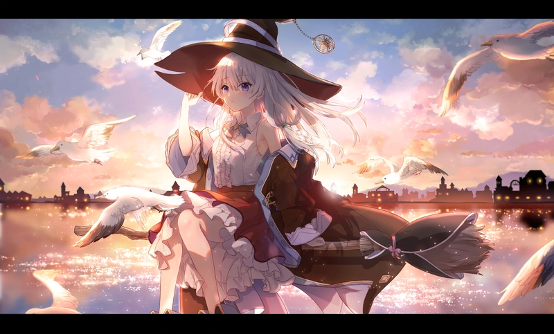 ảnh anime elaina