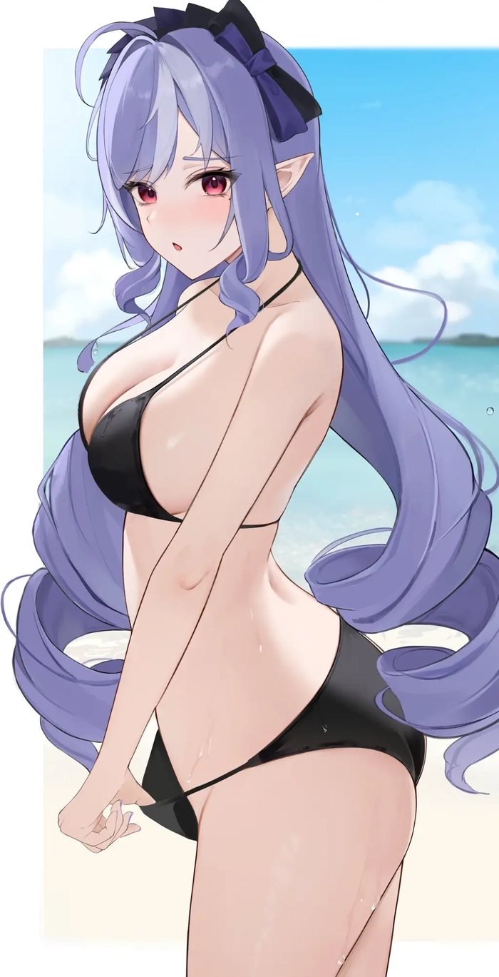 ảnh gái mặc bikini anime