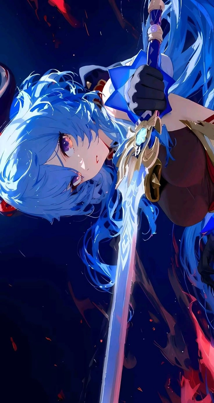 ảnh Ganyu anime ngầu