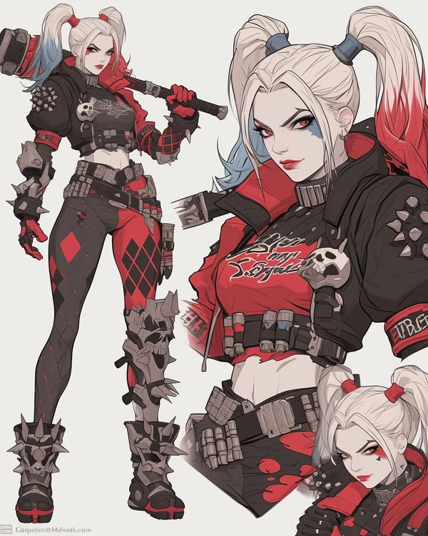 ảnh harley quinn cool ngầu