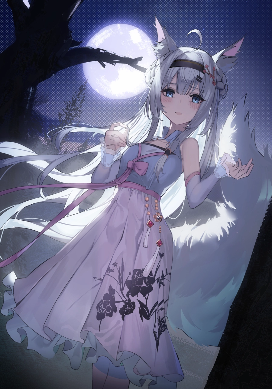 ảnh hồ ly anime dễ thương