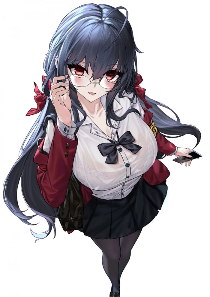 ảnh ijn taihou azur lane đeo kính