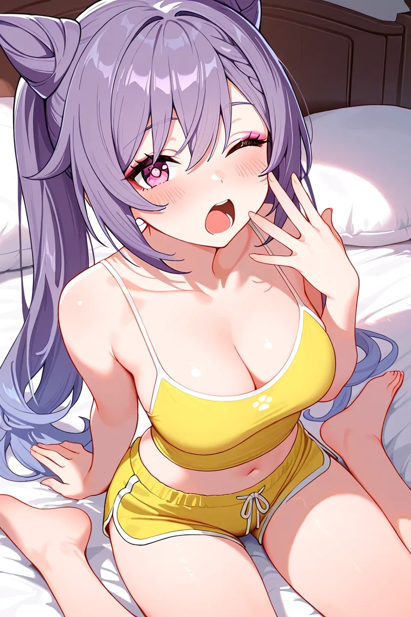 ảnh Keqing anime cute