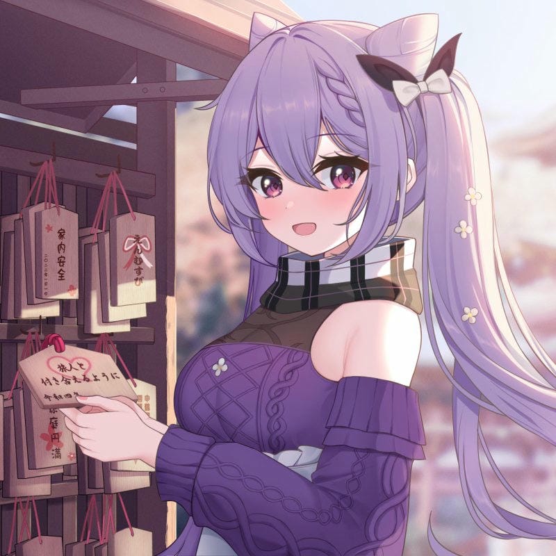 ảnh chibi Keqing