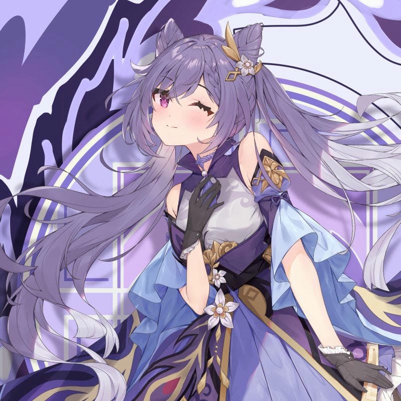 ảnh Keqing làm avatar