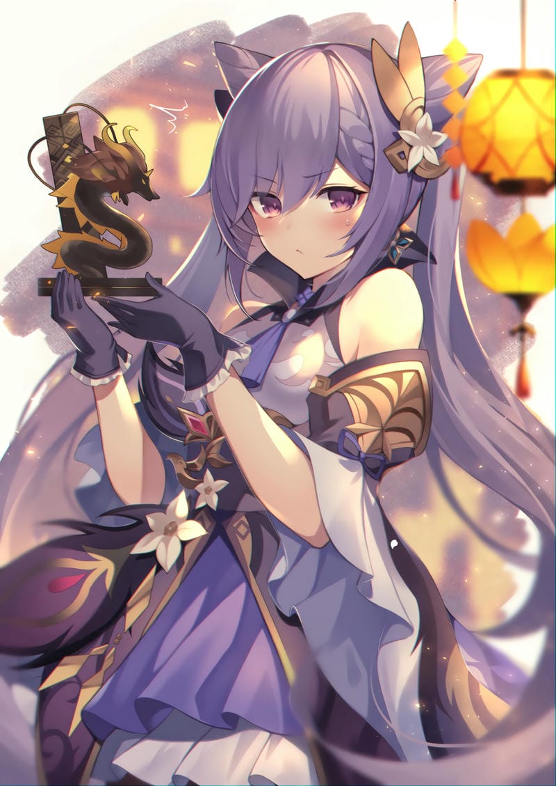 hình nền Keqing anime