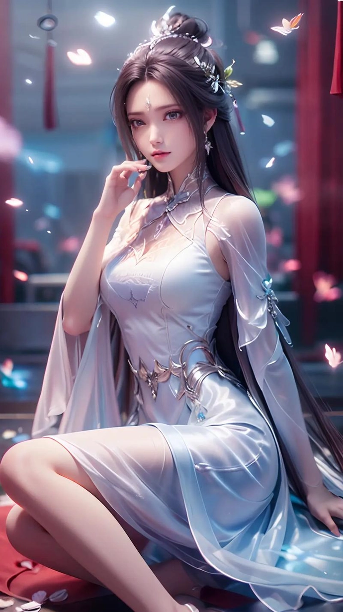 ảnh lục tuyết kỳ vẽ AI