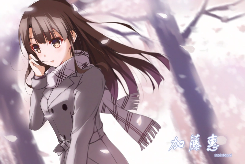 hình anime katou megumi