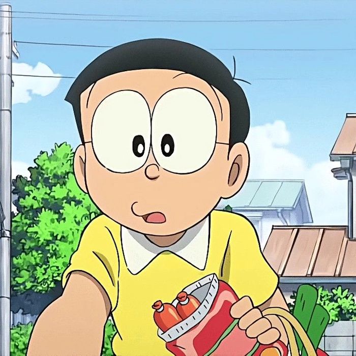 ảnh nobita anime hài hước