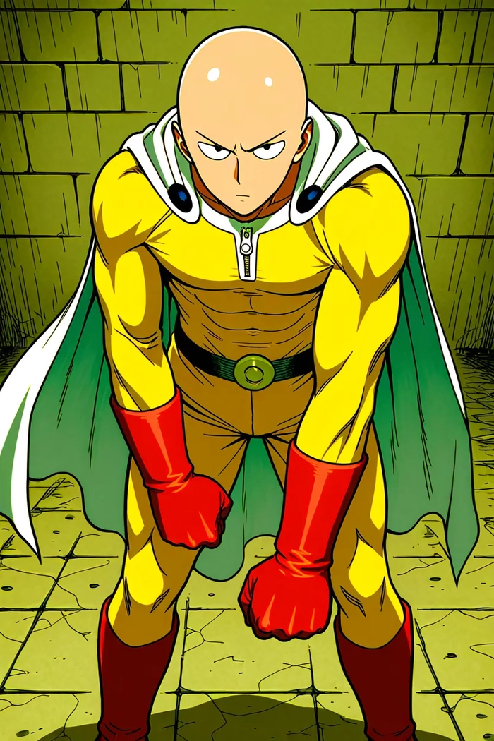 hình saitama hài hước