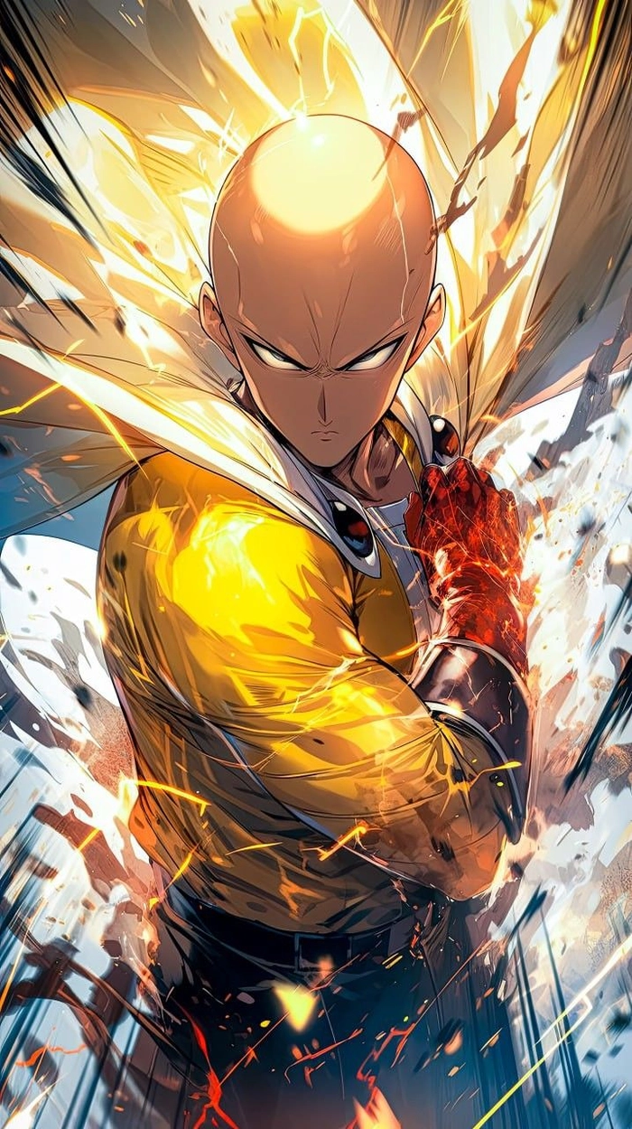 ảnh saitama anime 4k