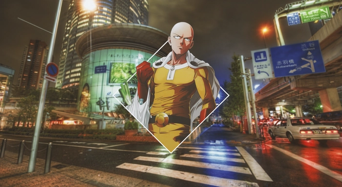 ảnh saitama anime