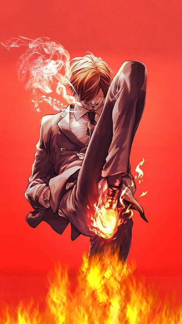 ảnh sanji chân lửa