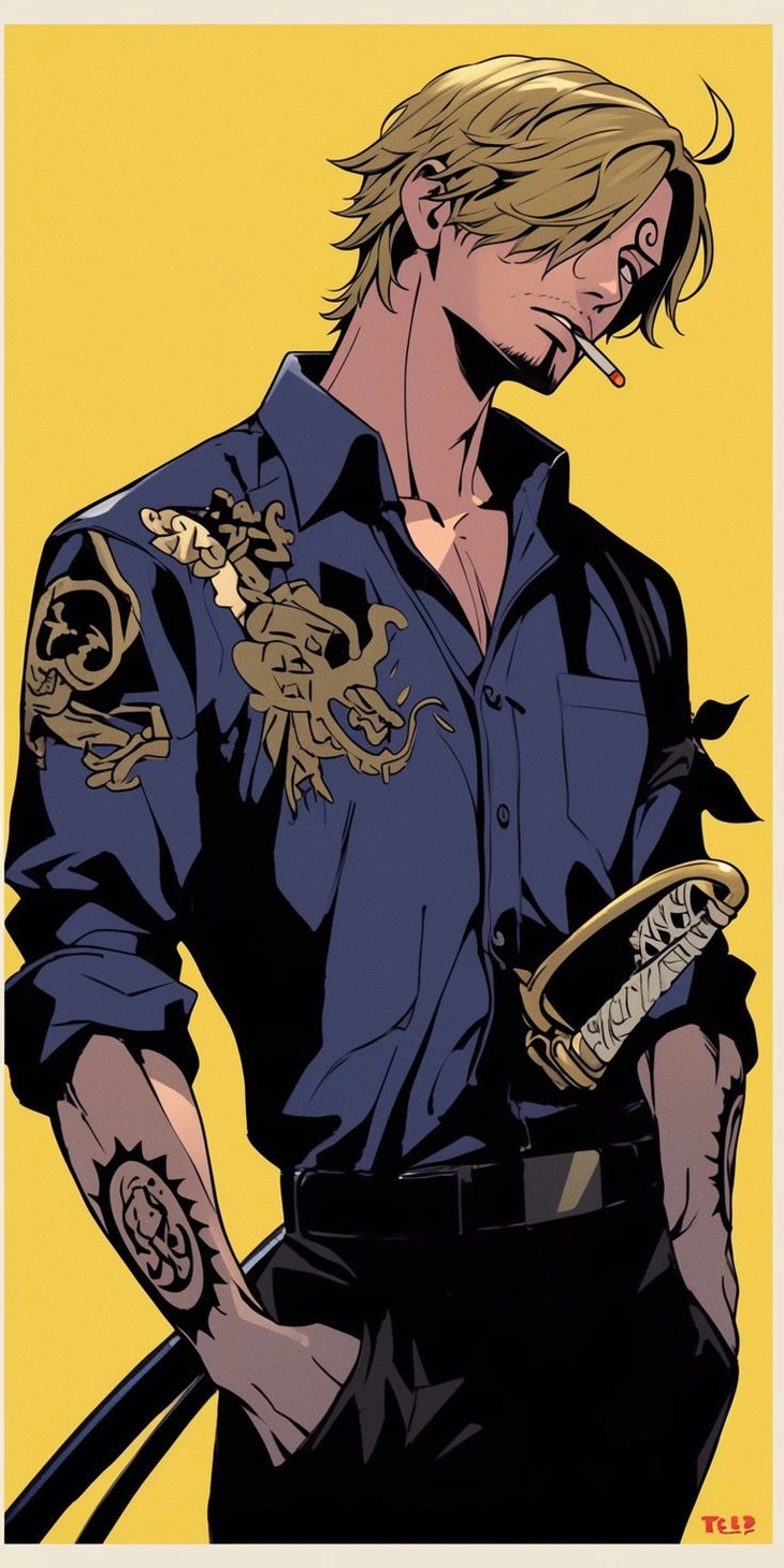 [85+] ảnh Sanji ngầu cực chất gây thương nhớ của Băng Mũ Rơm
