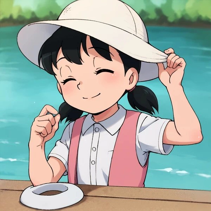 ảnh shizuka anime dễ thương