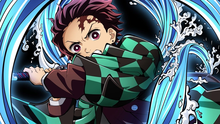 hình ảnh anime ngầu tanjiro