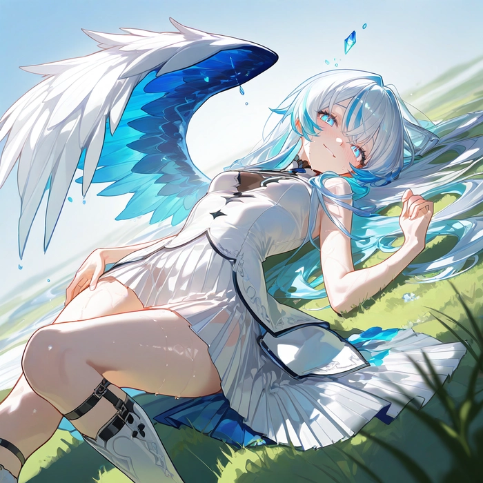 ảnh thiên thần anime nữ 3d